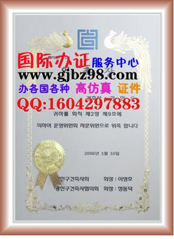 韩国汉城国立大学毕业证