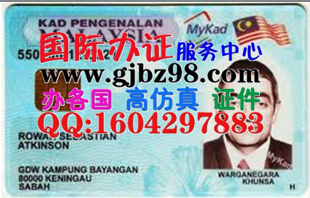 马来西亚身份证样本